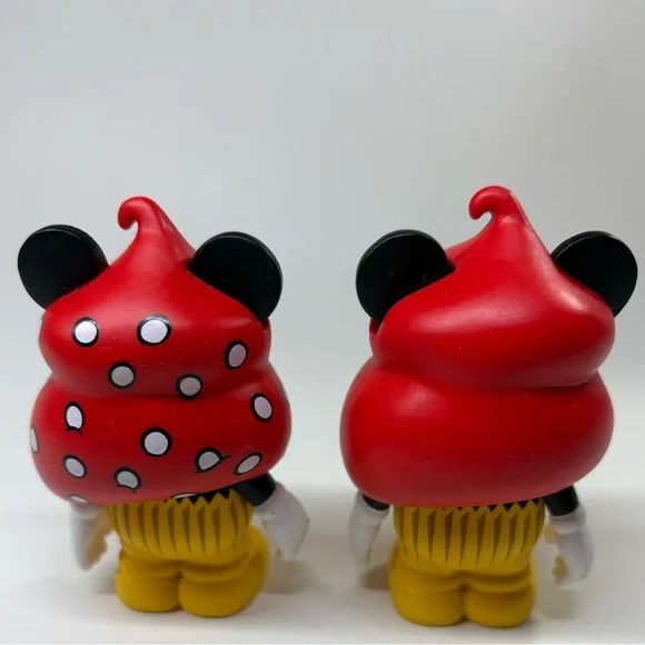Disney Vinylmation Bakery Series Mickey & Minnie Mouse Cupcake Figures Toy - Picture 10 of 12